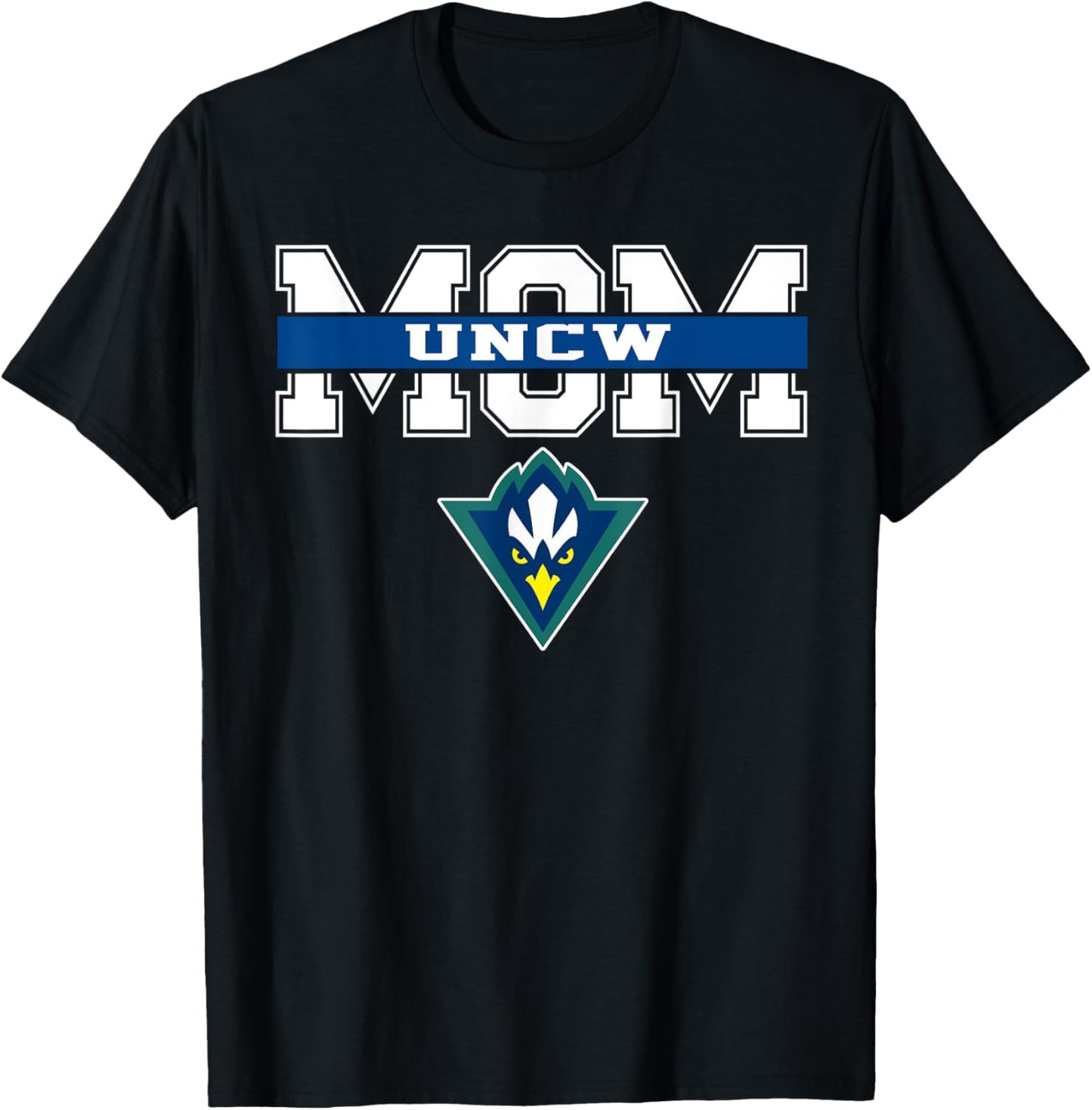 UNCW Arch Vintage Retro College Mom Mother T-Shirt by TeeBrew