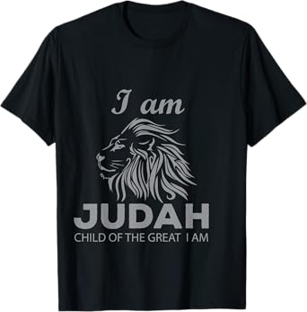 Hebrew Israelite Clothing I Am Judah Lion Child T-Shirt T-Shirt