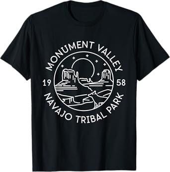 Monument Valley Navajo Tribal Park 1958 Arizona Utah T-Shirt