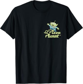 Disney Pixar Toy Story Alien Pizza Planet Classic T-Shirt