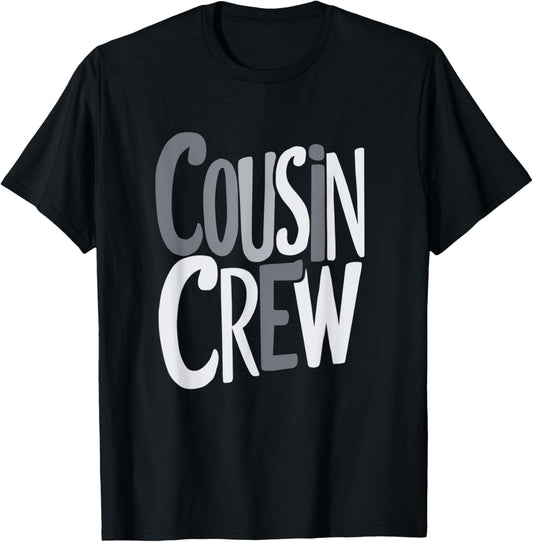 Cousin Crew Pajamas Kids Girls Toddler Matching Gifts Funny T-Shirt