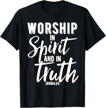 Christian Bible Verse Design Praise and Worship Team Gift T-Shirt