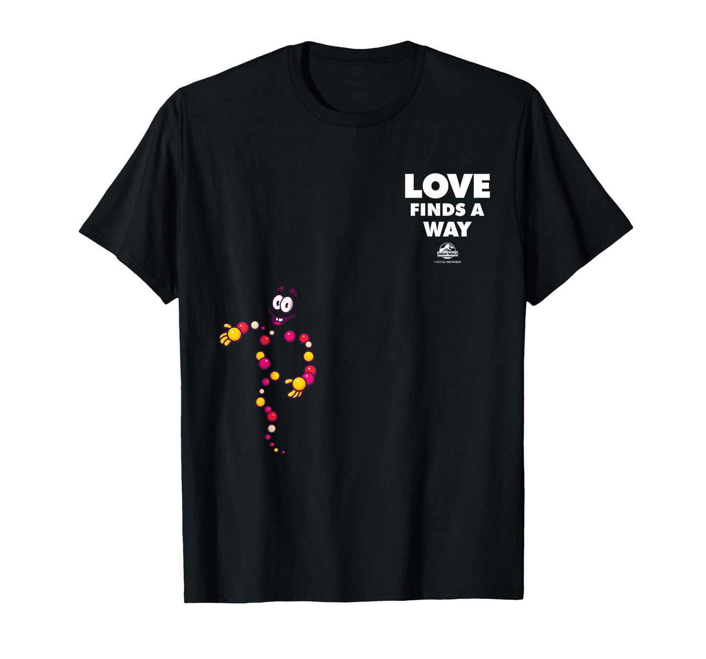 Jurassic World Mr. DNA Love Finds A Way T-Shirt