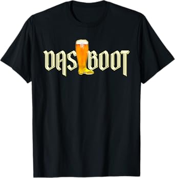 Das Boot Funny German Beer Vintage Oktoberfest Men T-Shirt