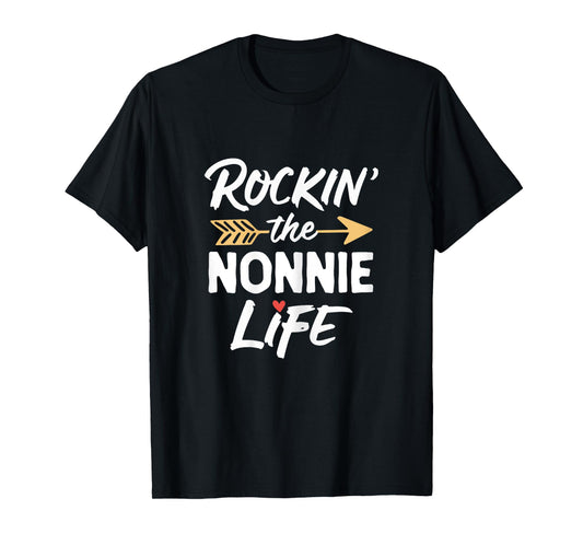 Rockin' The Nonnie Life Cute Rocking Cool T-Shirt