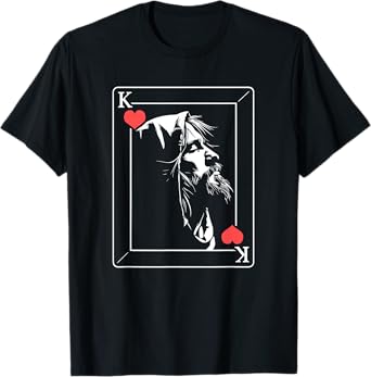 Jesus Is King Of Hearts T-Shirt