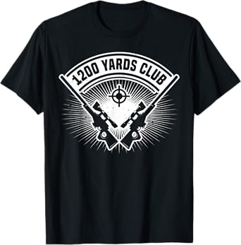 Long Range Shooting & Sniper Rifle Military T-Shirt