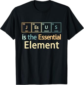 Jesus Essential Element Vintage Believer Faith Christians T-Shirt