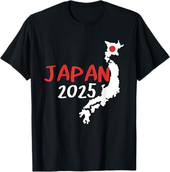Funny Family Vacation Japan 2025 Summer Vacation Traveller T-Shirt