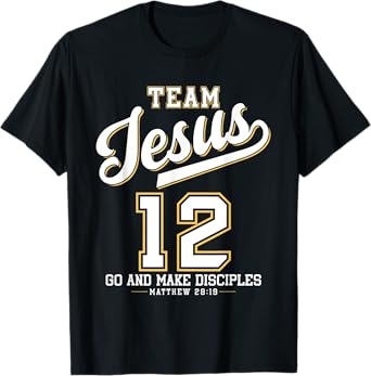 Jesus Baseball Team Jesus Christian Matthew 28:19 Verse T-Shirt