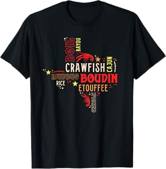 Texas Crawfish Boil Shirt Funny Cajun Texan Seafood Women T-Shirt