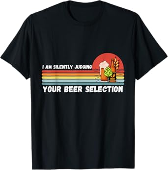 Judging on Beer Craft Beer Shirts For Men Women Vintage T-Shirt