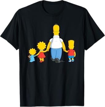 The Simpsons Father's Day Homer and Kids Dad Birthday Gift T-Shirt