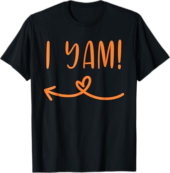 Thanksgiving Matching Couple She's My Sweet Potato I Yam Set T-Shirt