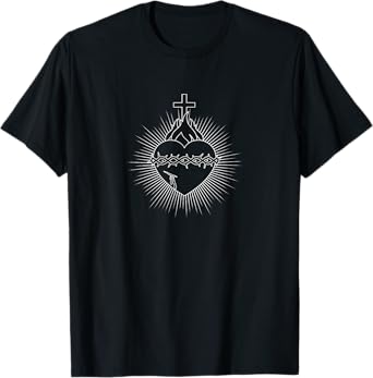 Sacred Heart Of Jesus Christian Catholic Devotion T-Shirt