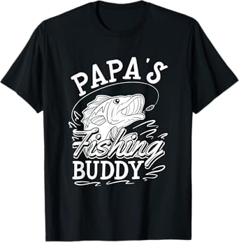 Papas Fishing Buddy T-Shirt