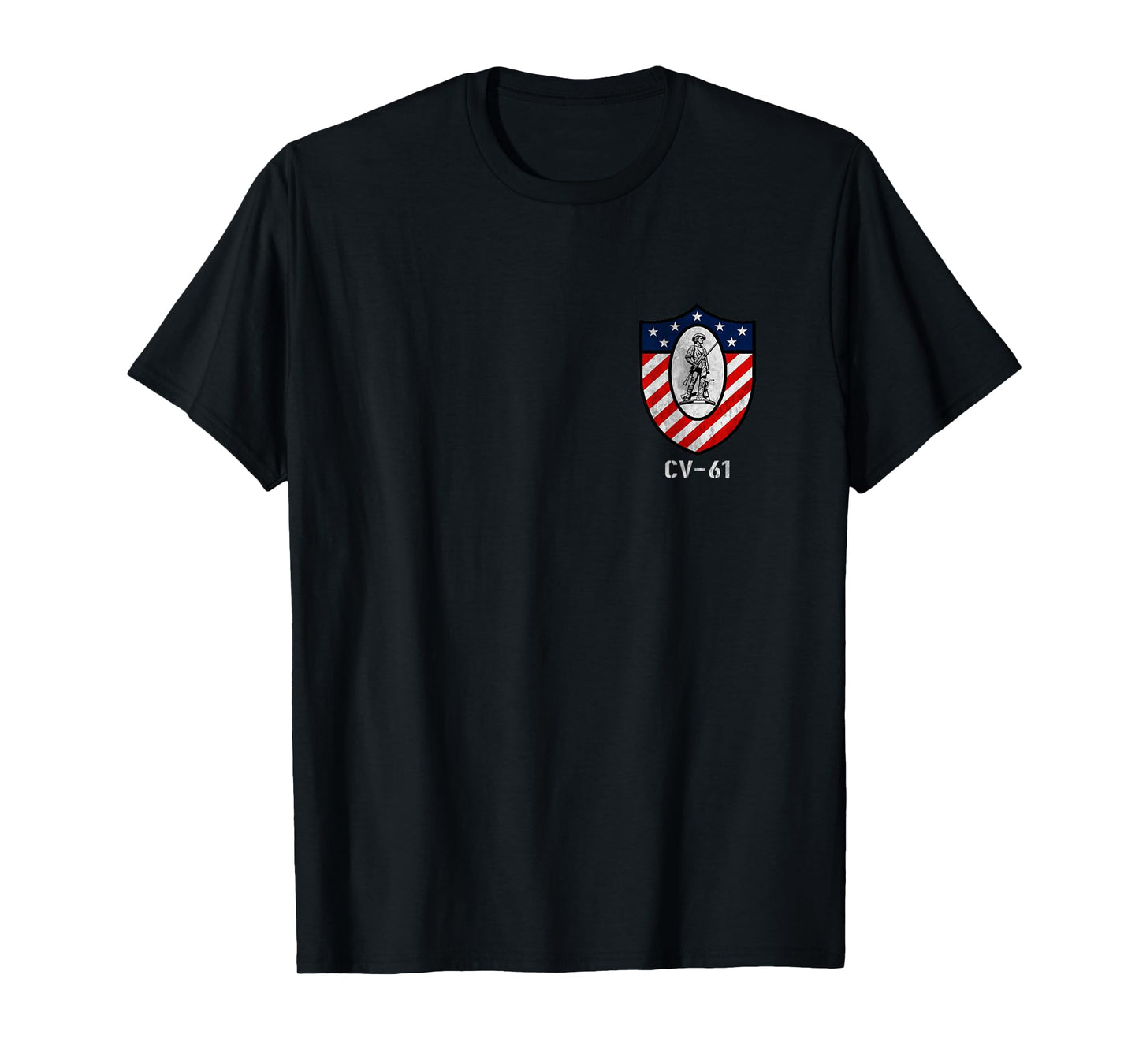 USS Ranger CV-61 Logo Aircraft Carrier Sailor Veteran Papa T-Shirt
