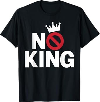 No Kings In America We The People Political Men Women T-Shirt