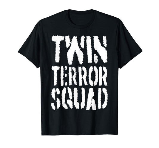Funny Twin Terror Squad T-Shirt