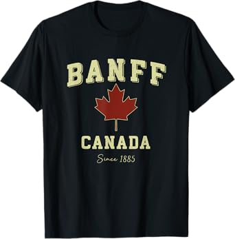 Banff Canada 1885 Vintage Graphic T-Shirt