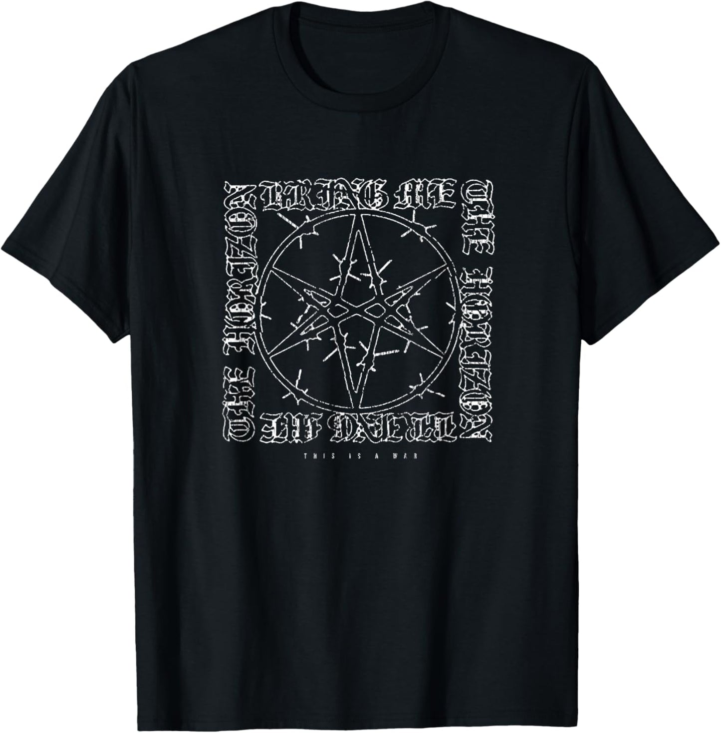 Bring Me the Horizon Barbed Wire Square T-Shirt