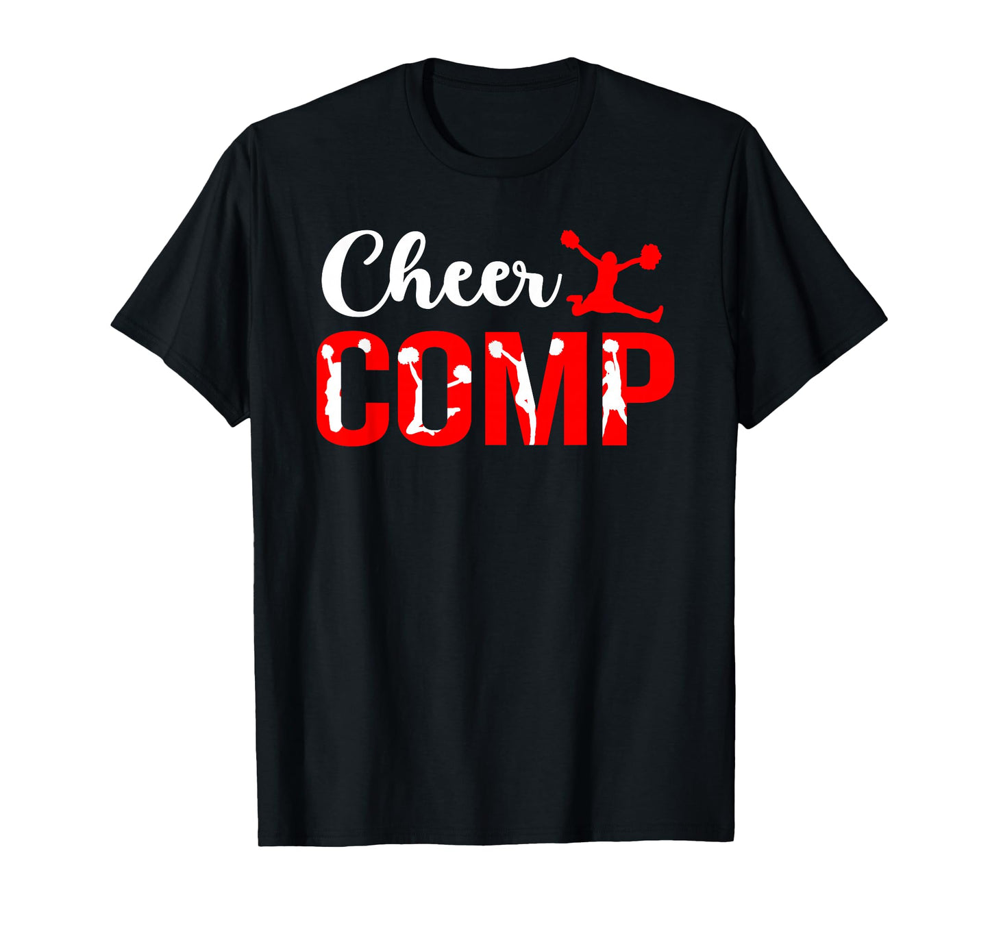 Cheer Comp Day Cheerleader Competition Day Cheerleading T-Shirt