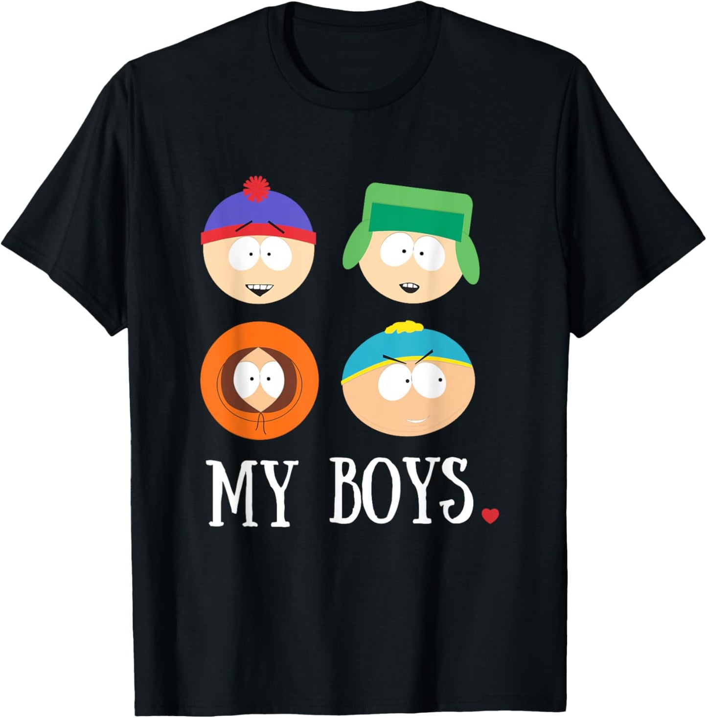 South Park My Boys Character Graphic Fan Tee by TeeBrew