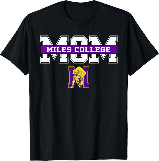 Miles College Mom Mother Arch Vintage Design For Women Proud Graduate T-shirt by TeeBrew