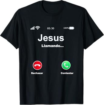 T-Shirt Jesus Llamando