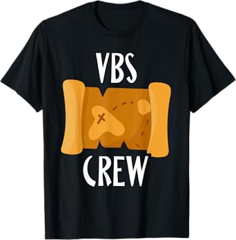 I Love VBS 2024 Crew Vacation Bible School Treasure Map T-Shirt