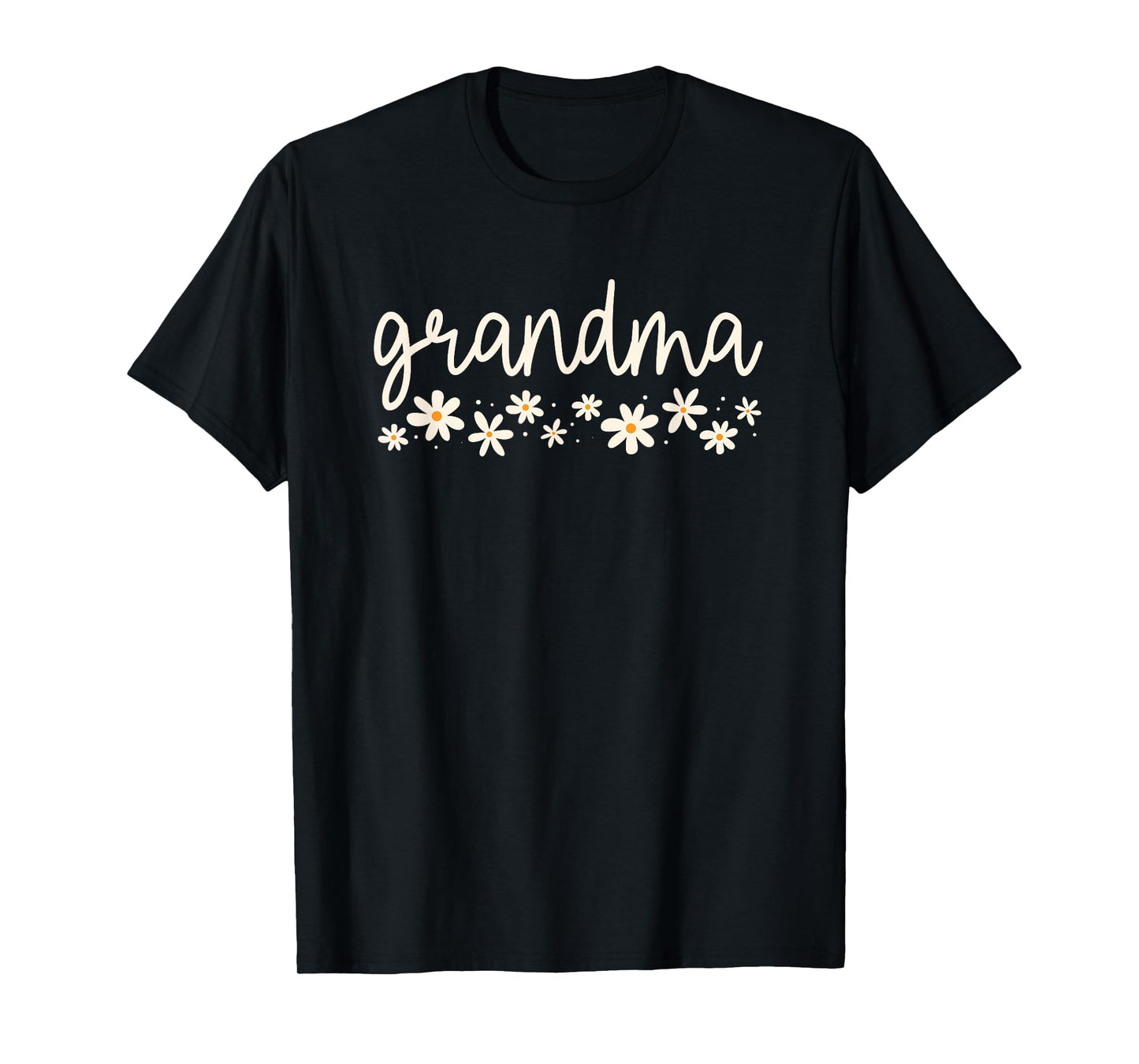 Cute Floral Grandma Mother's Day Grandma Pregnancy Reveal T-Shirt