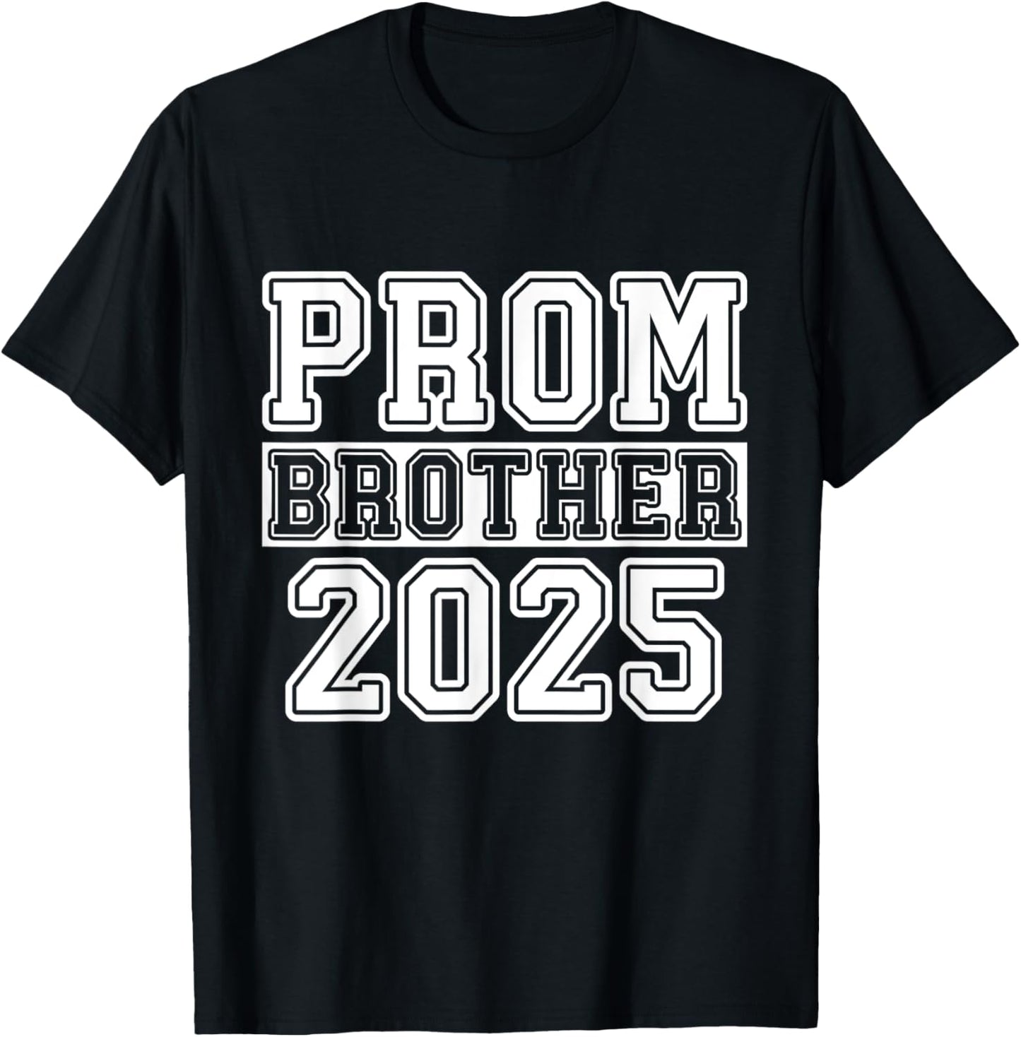 Prom Squad 2025 Proud Brother Graduate Prom Class of 2025 T-Shirt