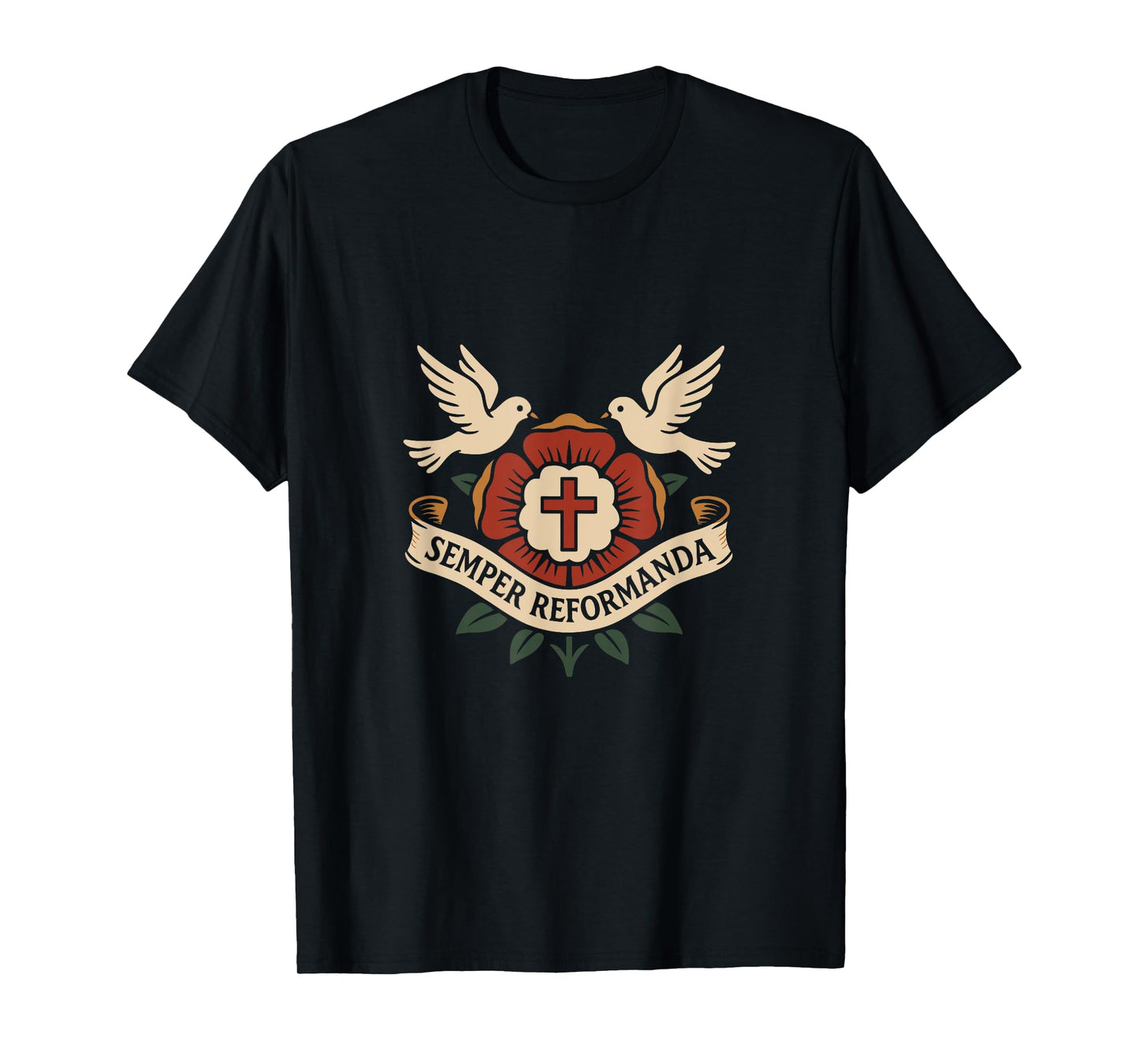 Semper REFORMANDA - Christian Reformed Theology - Vintage T-Shirt