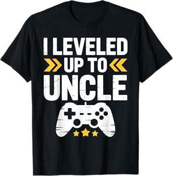 Funny Uncle Art For Uncle Men From New Promoted To Uncle T-Shirt