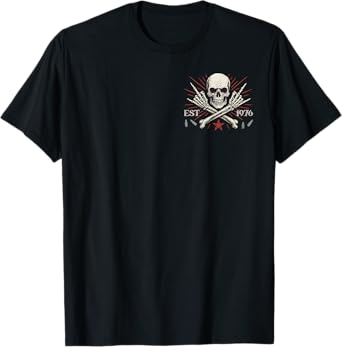 Gen X EST.1976 Skull Skeleton T-Shirt