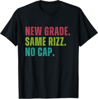 Gen Alpha Slang Gen Z Back to School 2025 Teachers Funny T-Shirt