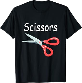 Rock Paper Scissors Matching Halloween Costumes T-Shirt
