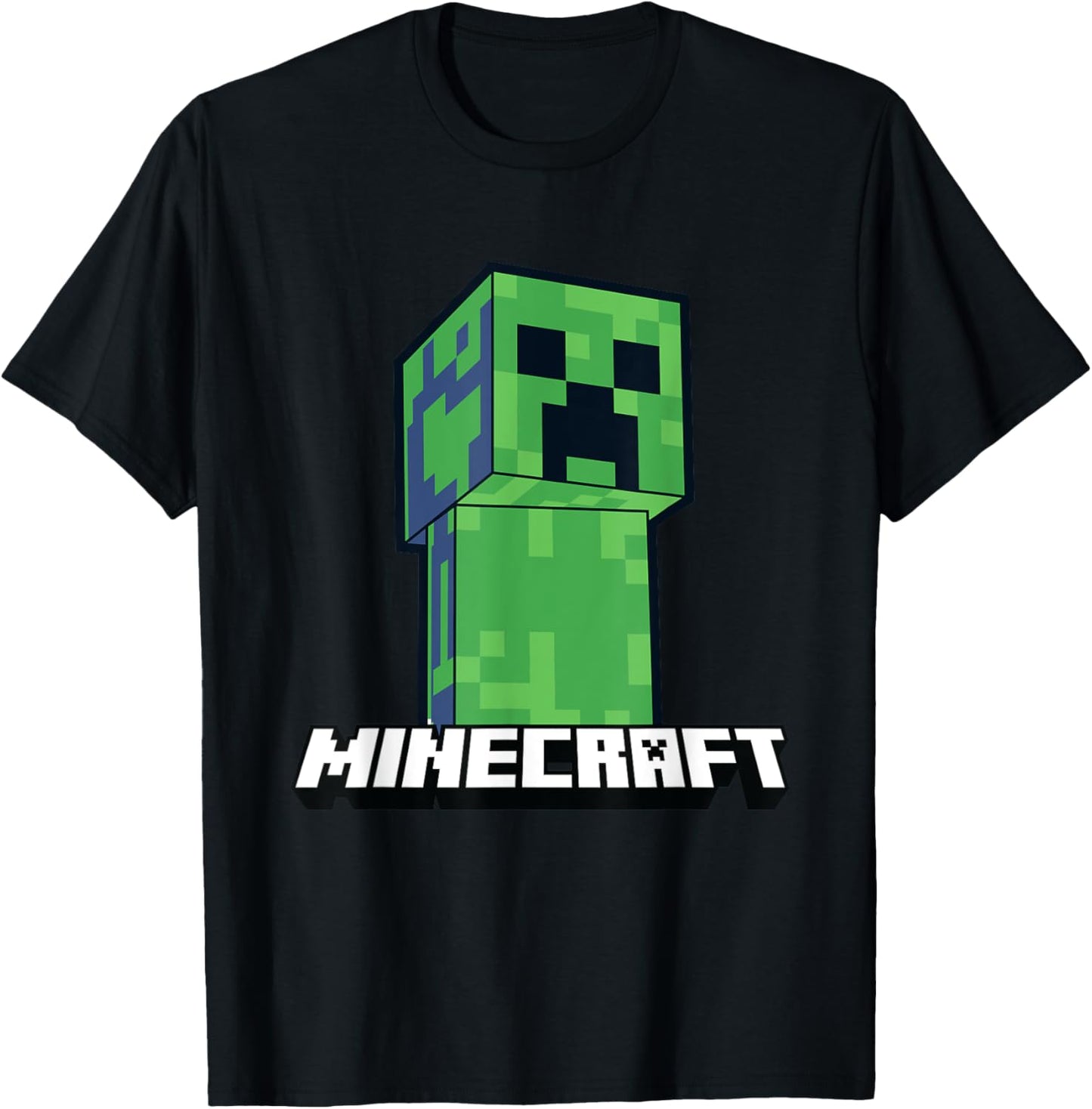 Minecraft Big Creeper Face T-Shirt