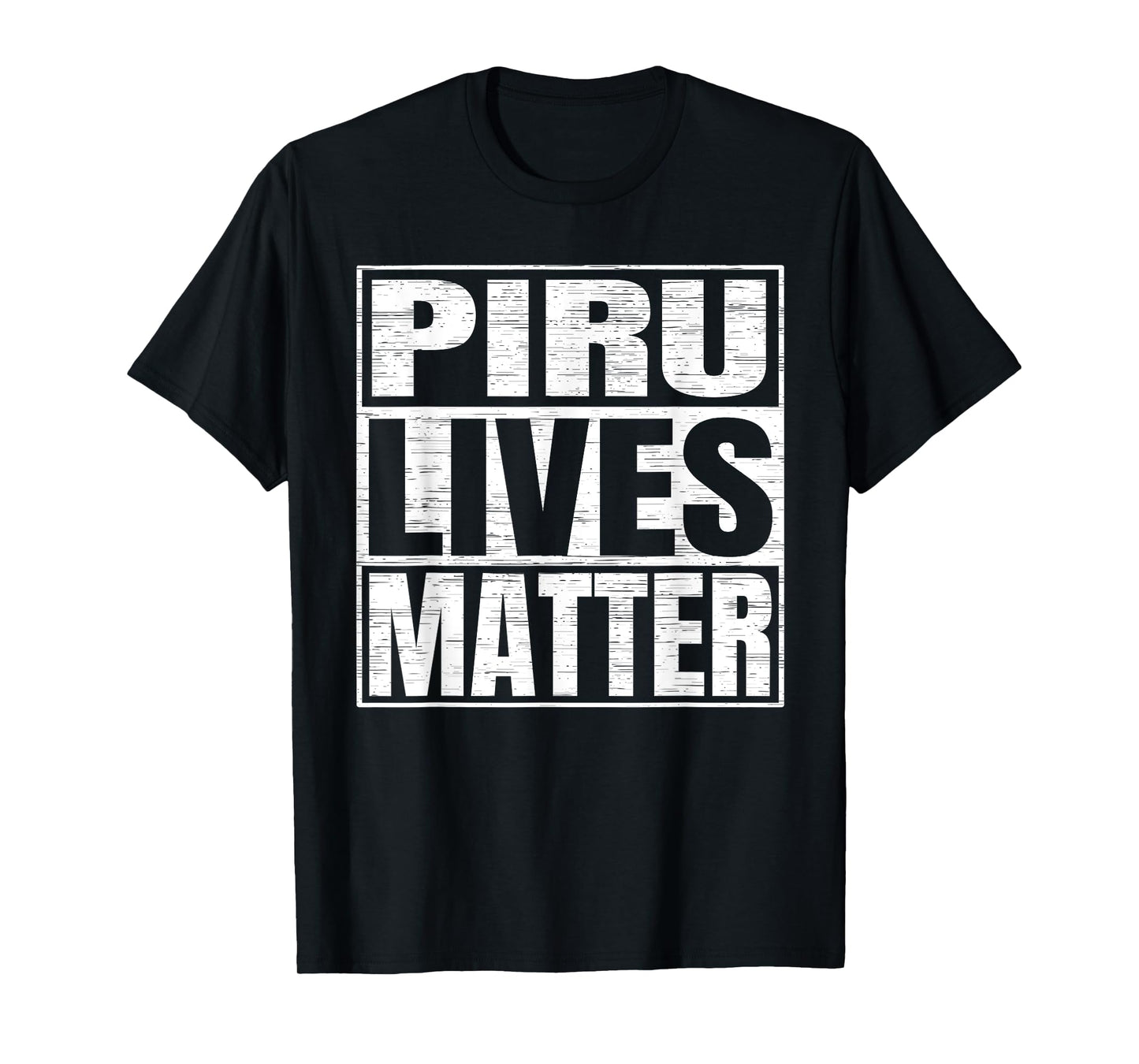 Piru Lives Matter Bloods Gang Hip-Hop Gangster T-Shirt