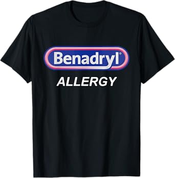 Benadryl Allergy Funny Nurse Pharmacy Halloween Costume Cute T-Shirt