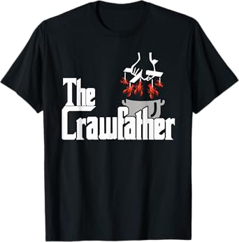 The CrawFather - Funny Crawfish Lover Seafood Enthusiats T-Shirt