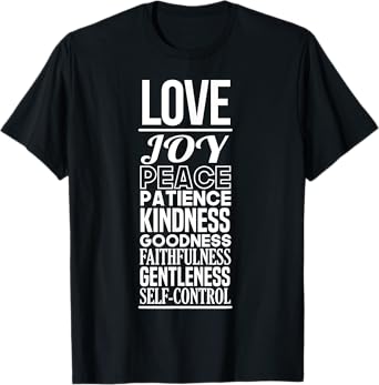 Fruit of the Spirit | Christian Positivity Encouraging T-Shirt