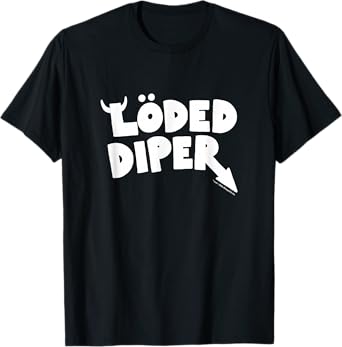 Diary of a Wimpy Kid Löded Diper Band Logo T-Shirt
