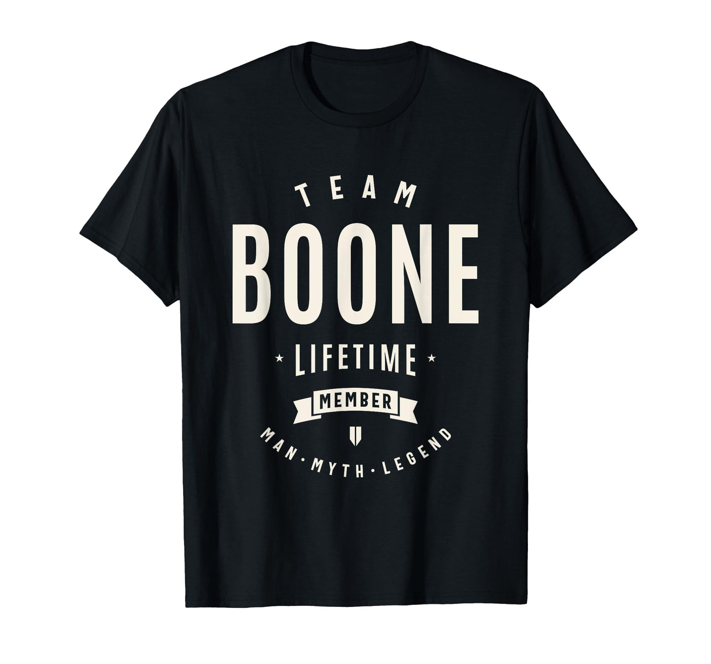 Team Boone Lifetime Member Funny Name Boone T-Shirt