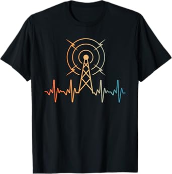 Funny Ham Radio Art For Men Women Ham Operator Amateur Radio T-Shirt
