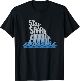 Stop Shark Finning Awareness Marine Biology T-Shirt T-Shirt
