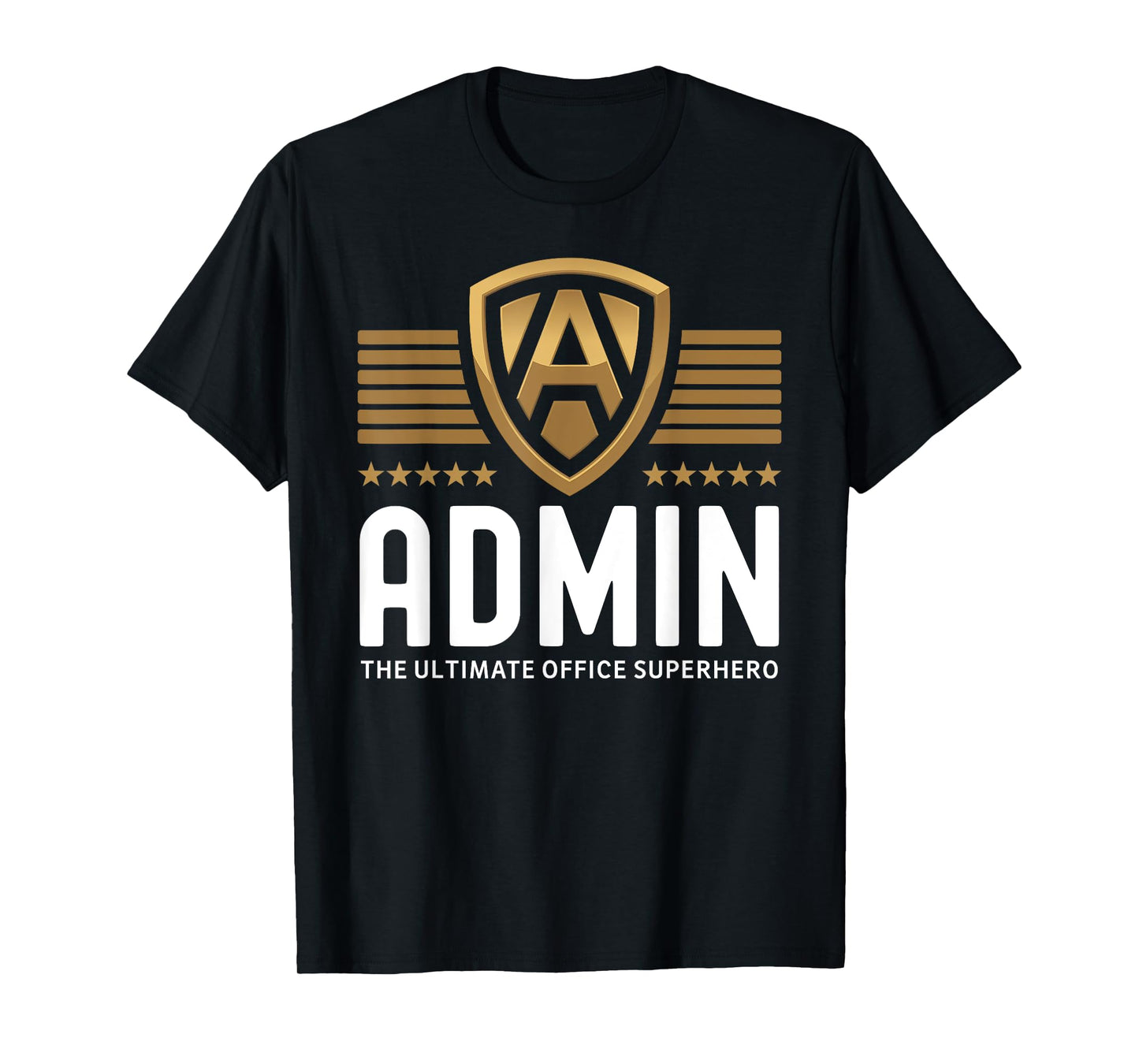 Admins Life Office Superhero Computer Administrator Admin T-Shirt