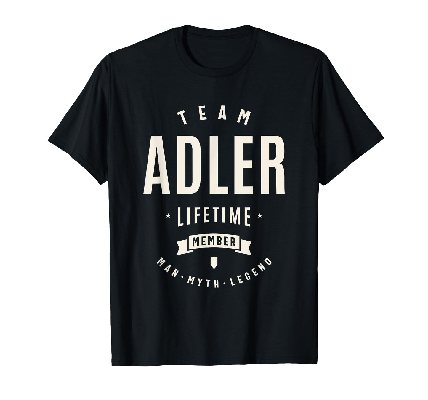 Team Adler Lifetime Member Funny Name Adler T-Shirt