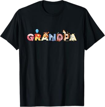 Disney Winnie the Pooh & Friends Grandpa Gift Family Trip T-Shirt