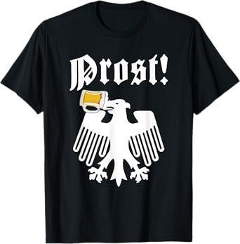 Oktoberfest Drinking Eagle Prost T-Shirt